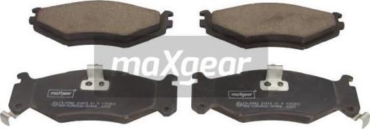 Maxgear 19-2942 - Kit de plaquettes de frein, frein à disque cwaw.fr