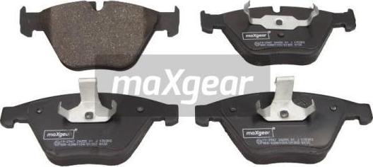 Maxgear 19-2947 - Kit de plaquettes de frein, frein à disque cwaw.fr