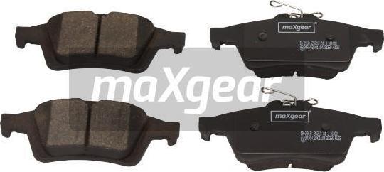 Maxgear 19-2918 - Kit de plaquettes de frein, frein à disque cwaw.fr