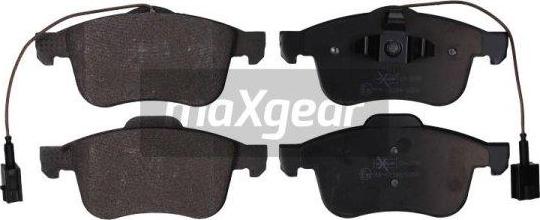 Maxgear 19-2095 - Kit de plaquettes de frein, frein à disque cwaw.fr