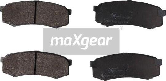 Maxgear 19-2093 - Kit de plaquettes de frein, frein à disque cwaw.fr