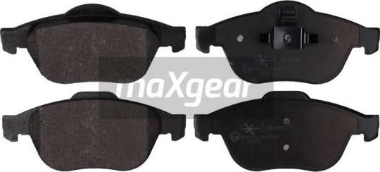 Maxgear 19-2092 - Kit de plaquettes de frein, frein à disque cwaw.fr