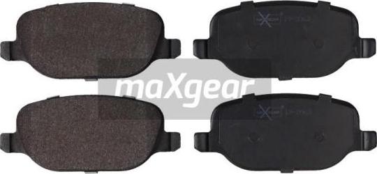 Maxgear 19-2063 - Kit de plaquettes de frein, frein à disque cwaw.fr