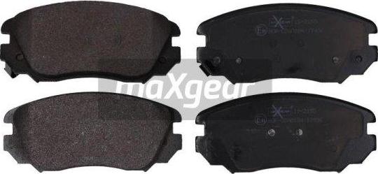 Maxgear 19-2155 - Kit de plaquettes de frein, frein à disque cwaw.fr