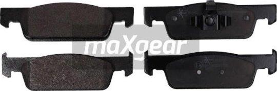 Maxgear 19-2153 - Kit de plaquettes de frein, frein à disque cwaw.fr