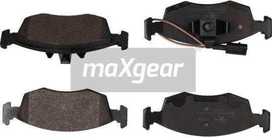 Maxgear 19-2108 - Kit de plaquettes de frein, frein à disque cwaw.fr