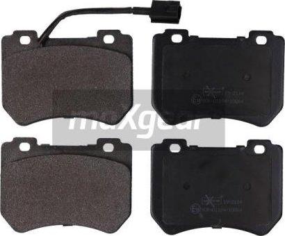 Maxgear 19-2114 - Kit de plaquettes de frein, frein à disque cwaw.fr