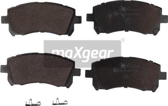 Maxgear 19-2134 - Kit de plaquettes de frein, frein à disque cwaw.fr