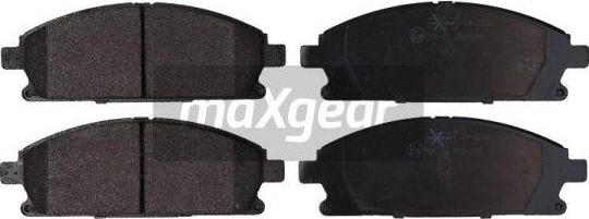 Maxgear 19-2133 - Kit de plaquettes de frein, frein à disque cwaw.fr