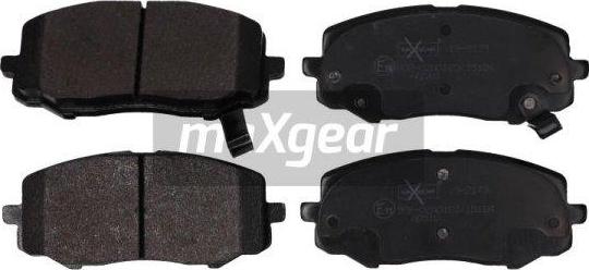 Maxgear 19-2173 - Kit de plaquettes de frein, frein à disque cwaw.fr