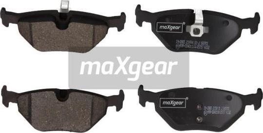 Maxgear 19-2865 - Kit de plaquettes de frein, frein à disque cwaw.fr