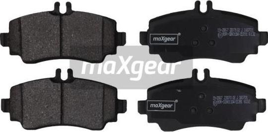 Maxgear 19-2867 - Kit de plaquettes de frein, frein à disque cwaw.fr