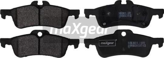 Maxgear 19-2886 - Kit de plaquettes de frein, frein à disque cwaw.fr