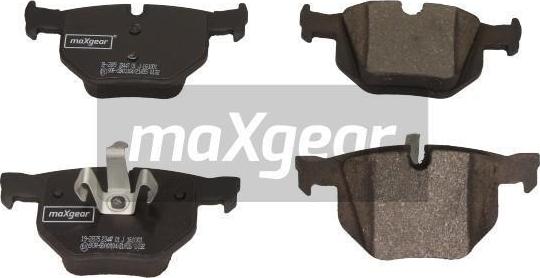 Maxgear 19-2875 - Kit de plaquettes de frein, frein à disque cwaw.fr