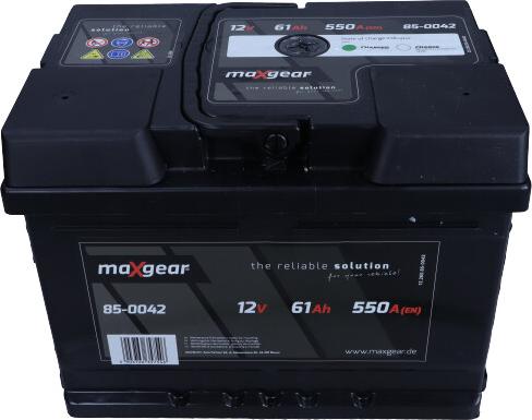 Maxgear 85-0042 - Batterie de démarrage cwaw.fr