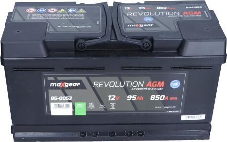 Maxgear 85-0053 - Batterie de démarrage cwaw.fr