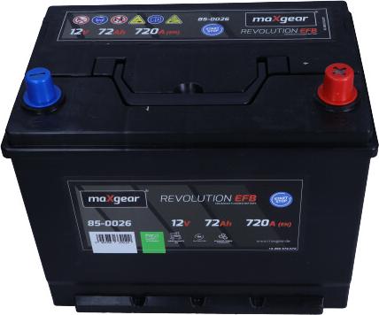 Maxgear 85-0026 - Batterie de démarrage cwaw.fr