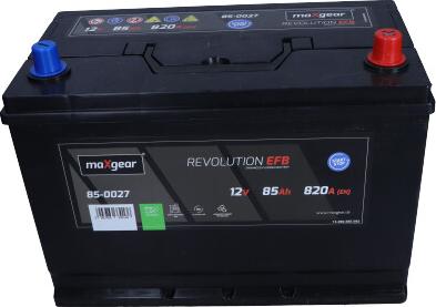 Maxgear 85-0027 - Batterie de démarrage cwaw.fr