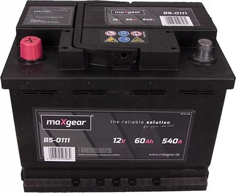 Maxgear 85-0111 - Batterie de démarrage cwaw.fr