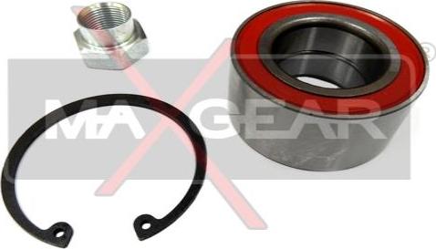 Maxgear 33-0143 - Kit de roulements de roue cwaw.fr