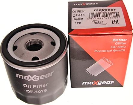 Maxgear 26-0028 - Filtre à huile cwaw.fr