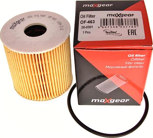 Maxgear 26-0295 - Filtre à huile cwaw.fr