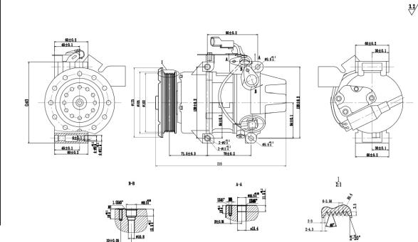 Maxgear AC375681 - Compresseur, climatisation cwaw.fr