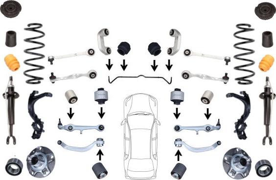 Maxgear MAX04 - Suspension des roues cwaw.fr