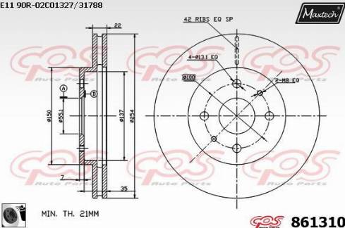 Magneti Marelli 600000089080 - Disque de frein cwaw.fr