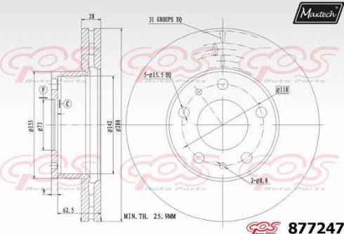 BENDIX 522160 - Disque de frein cwaw.fr