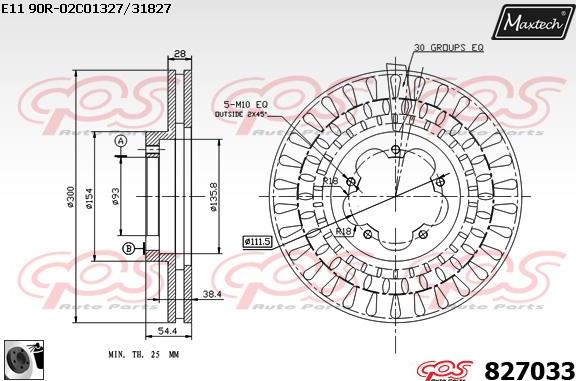 Maxtech 70200581 - Kit de réparation, étrier de frein cwaw.fr