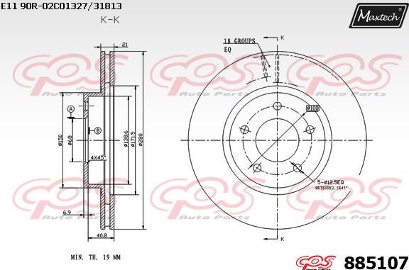 Maxtech 70200575 - Kit de réparation, étrier de frein cwaw.fr