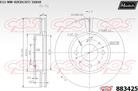 Maxtech 70200624 - Kit de réparation, étrier de frein cwaw.fr