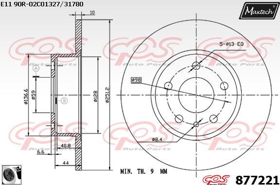 Maxtech 70200197 - Kit de réparation, étrier de frein cwaw.fr