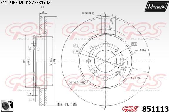 Maxtech 70200819 - Kit de réparation, étrier de frein cwaw.fr