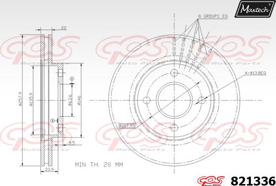 Maxtech 70200278 - Kit de réparation, étrier de frein cwaw.fr