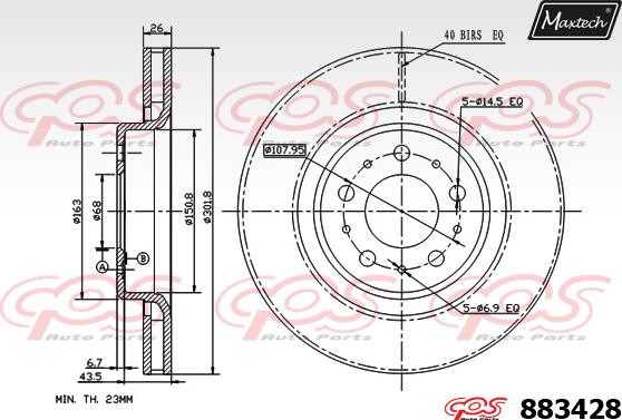 Maxtech 72948002 - Piston, étrier de frein cwaw.fr