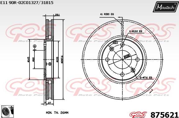 Maxtech 72948012 - Piston, étrier de frein cwaw.fr