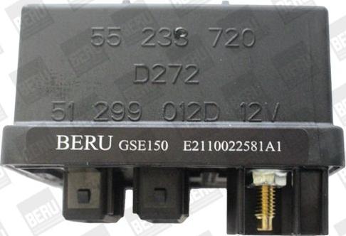 MDR BER-GSE150 - Appareil de commande, temps de préchauffage cwaw.fr