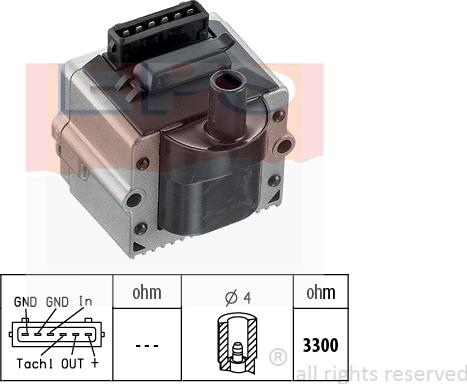 MDR EPS-1990 416 - Bobine d'allumage cwaw.fr