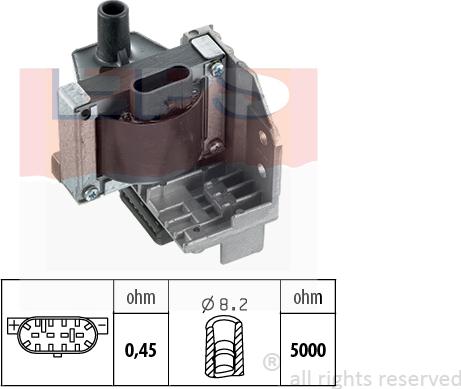 MDR EPS-1990 303 - Bobine d'allumage cwaw.fr