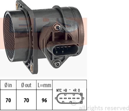 MDR EPS-1991 440 - Débitmètre de masse d'air cwaw.fr