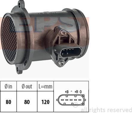 MDR EPS-1991 443 - Débitmètre de masse d'air cwaw.fr