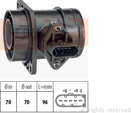 MDR EPS-1991 509 - Débitmètre de masse d'air cwaw.fr