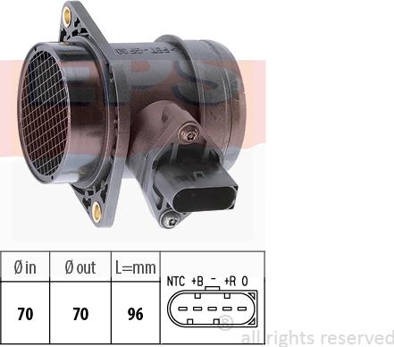 MDR EPS-1991 380 - Débitmètre de masse d'air cwaw.fr