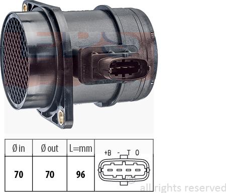 MDR EPS-1991 299 - Débitmètre de masse d'air cwaw.fr