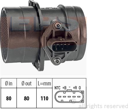 MDR EPS-1991 223 - Débitmètre de masse d'air cwaw.fr