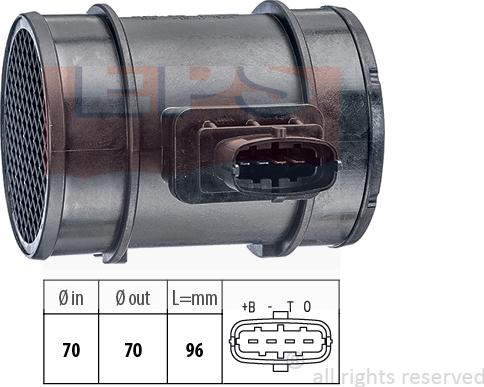 MDR EPS-1991 276 - Débitmètre de masse d'air cwaw.fr