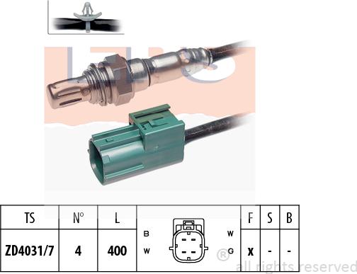 MDR EPS-1998 007 - Sonde lambda cwaw.fr