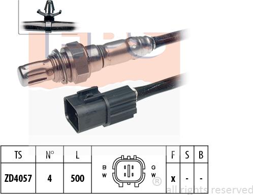 MDR EPS-1998 070 - Sonde lambda cwaw.fr